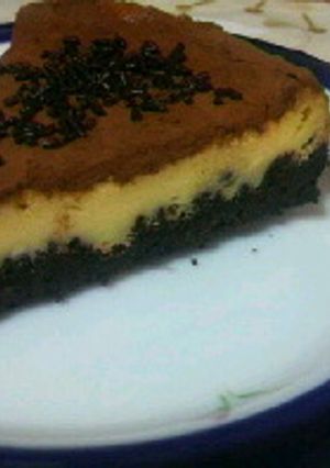 簡単美味！ティラミス風チーズケーキ♪-レシピのメイン写真