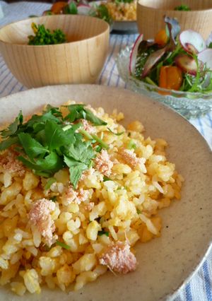 たらこチャーハン-レシピのメイン写真