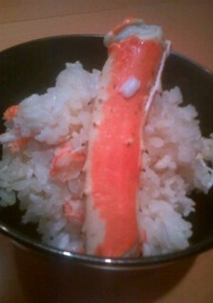 簡単すぎっ！贅沢かにご飯-レシピのメイン写真