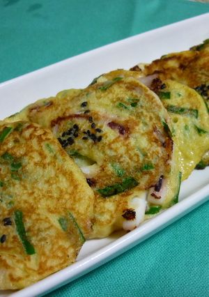 長いもイカ焼き-レシピのメイン写真