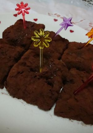パン粉でしっとり！一口チョコケーキ風-レシピのメイン写真