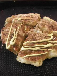 ベビースター入りでお好み焼き!-レシピのメイン写真
