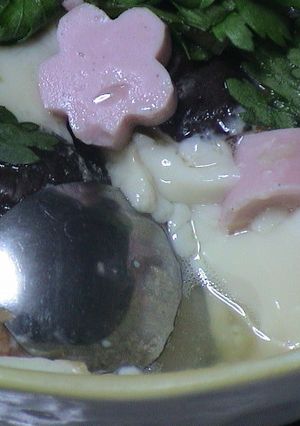 お魚ソーセージで簡単ジャンボ茶碗蒸し-レシピのメイン写真