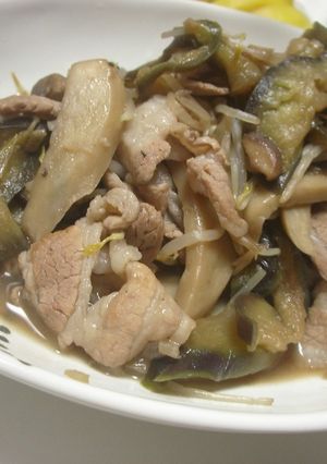 茄子と豚バラ肉でご飯がススムおかず！-レシピのメイン写真