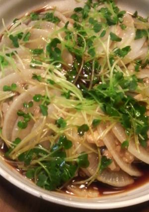 大根の重ね蒸し・熟味酢ソース-レシピのメイン写真