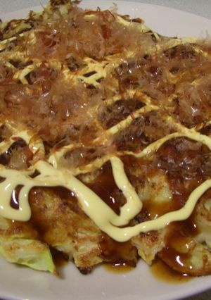 キャベツと白菜でお好み焼き-レシピのメイン写真