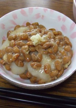 これぞ本場！ひと味違う納豆餅＊-レシピのメイン写真