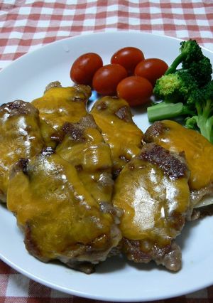 れんこん巻き豚肉の照り焼きチーズ味♪-レシピのメイン写真