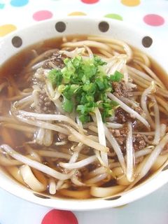 コク旨❤簡単もやしうどん-レシピのメイン写真