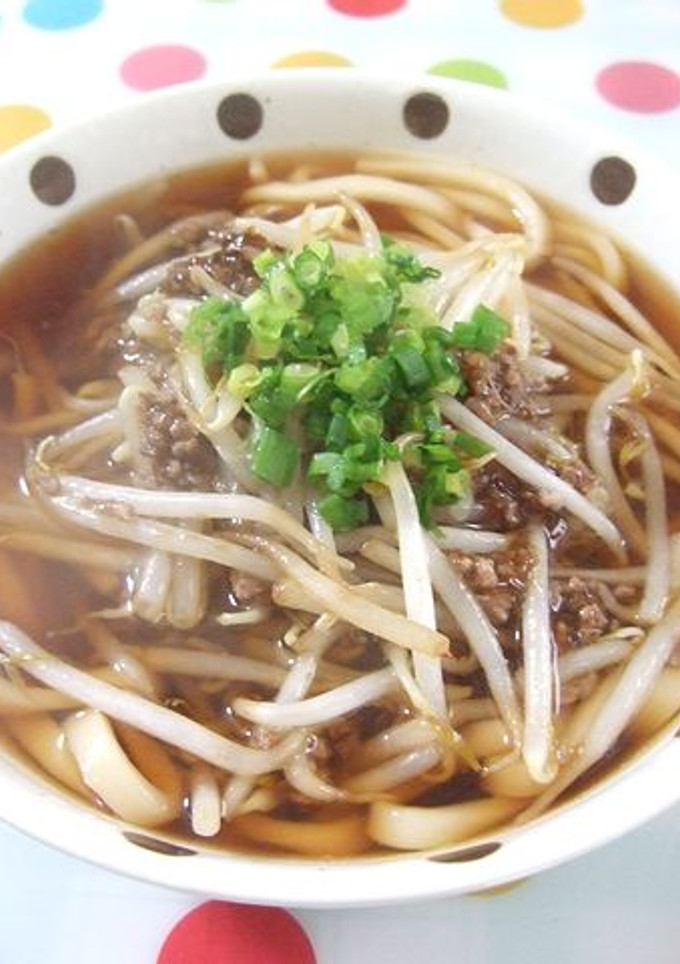 コク旨❤簡単もやしうどん-レシピのメイン写真