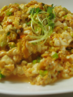 キムチと豆腐のそぼろ炒め-レシピのメイン写真