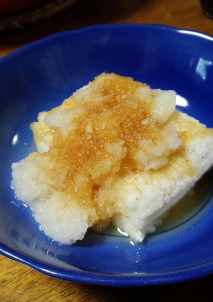 簡単♬揚げ餅のおろしぽん酢♡-レシピのメイン写真