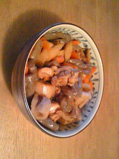 鶏と根菜の甘辛煮-レシピのメイン写真
