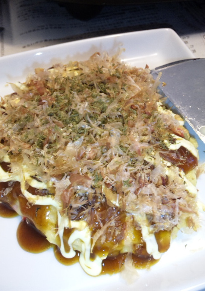 大阪のおばちゃんが焼くお好み焼き-レシピのメイン写真