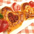 冷凍パイシートで簡単♥ハートのミートパイ