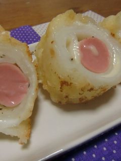 おさかなソーセージと大根のクル②天ぷら♪-レシピのメイン写真