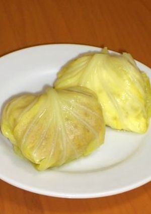 餃子・焼売の残ったタネはキャベツで巻々♪-レシピのメイン写真