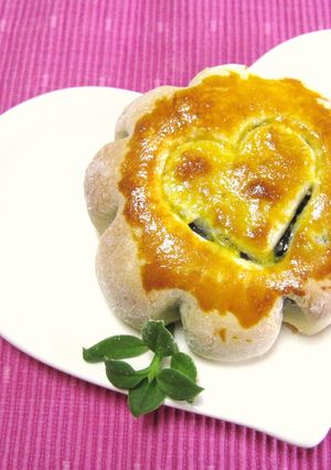 バレンタイン❤見直される ハートの月餅❤-レシピのメイン写真