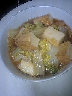 白菜と厚揚げのうま煮☆-レシピのメイン写真