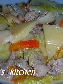 簡単に作ろう!野菜たっぷりの八宝菜-レシピのメイン写真