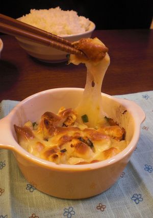 おもちのツナキムチーズ焼き♪-レシピのメイン写真