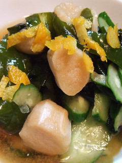 わかめと小町麩の酢の物-レシピのメイン写真