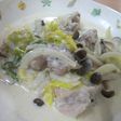 白菜とチキンの簡単クリ~ム煮