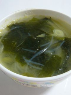 簡単!中華春雨スープ-レシピのメイン写真