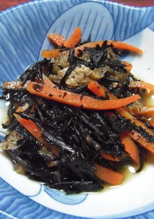 うちの母の！ひじきの煮物-レシピのメイン写真