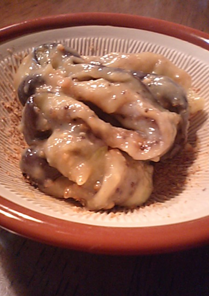 茄子のゴマ味噌和え-レシピのメイン写真