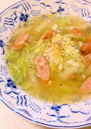 ざくざく白菜のとろけるチーズスープ-レシピのメイン写真