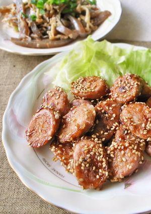 お弁当のおかず！魚肉ソーセージの甘辛焼き-レシピのメイン写真