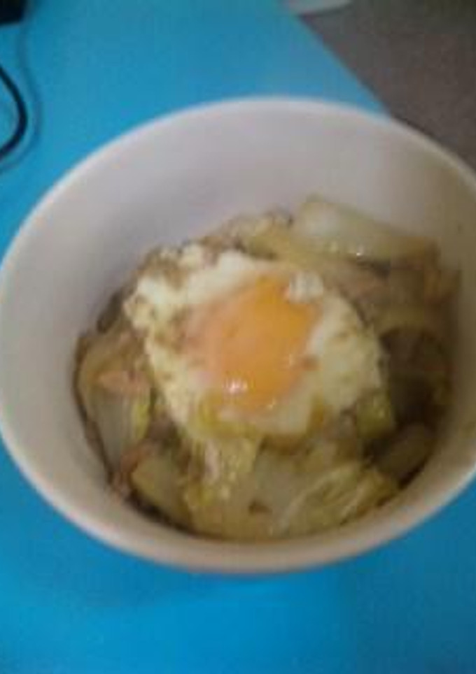 白菜とツナの簡単煮-レシピのメイン写真