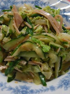 中華風♪♪白菜サラダ-レシピのメイン写真