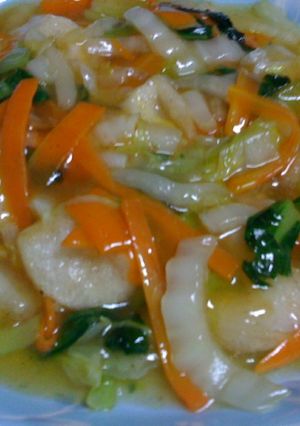 野菜あんかけ揚げ餅-レシピのメイン写真