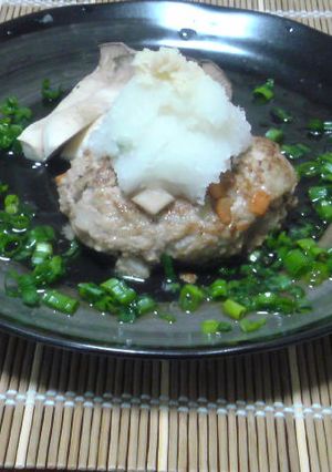 豆腐ハンバーグ（れんこん入り★）-レシピのメイン写真