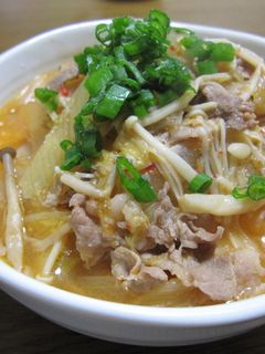 みそチゲスープ丼-レシピのメイン写真