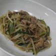 もやしとキュウリのピリ辛炒め