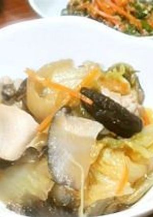白菜と鶏もも肉のうま煮♪-レシピのメイン写真