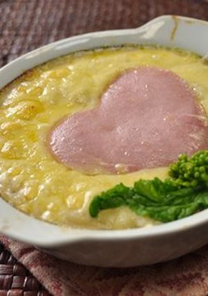 ♡の熱々ドリア♪　バレンタインに-レシピのメイン写真