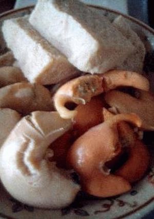高野豆腐とホタテの子の煮物-レシピのメイン写真