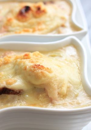 おさかなのソーセージと白菜の和風グラタン-レシピのメイン写真