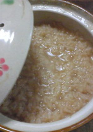 胃に優しい、茶粥-レシピのメイン写真