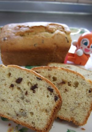 ☆簡単!王道チョコバナナケーキ☆-レシピのメイン写真