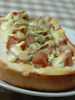 焼き豚のせトースト♡-レシピのメイン写真