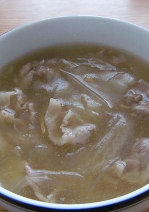 大根・豚肉・春雨で　簡単☆あったかスープ-レシピのメイン写真