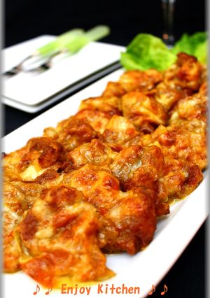 胸肉！コク旨！タンドリーチキンチーズ焼き-レシピのメイン写真