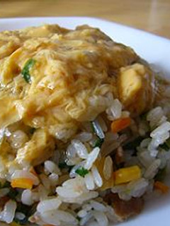 かき玉あんかけチャーハン-レシピのメイン写真