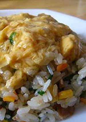 かき玉あんかけチャーハン-レシピのメイン写真