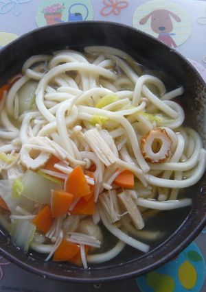 思わず飲み干しちゃう！？煮込みうどん-レシピのメイン写真